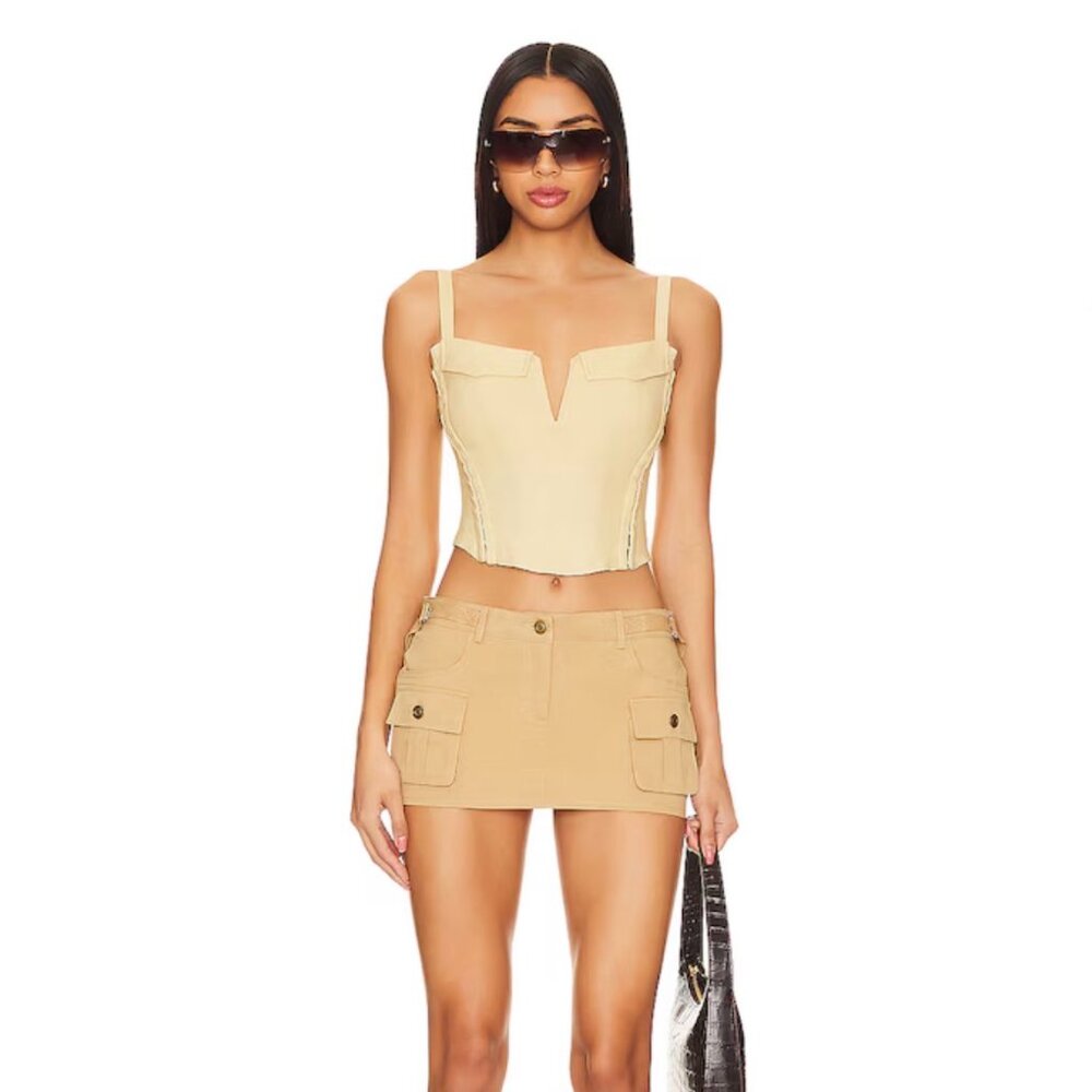 Superdown | Beatrix Cargo Skort in Khaki | XS | NWT